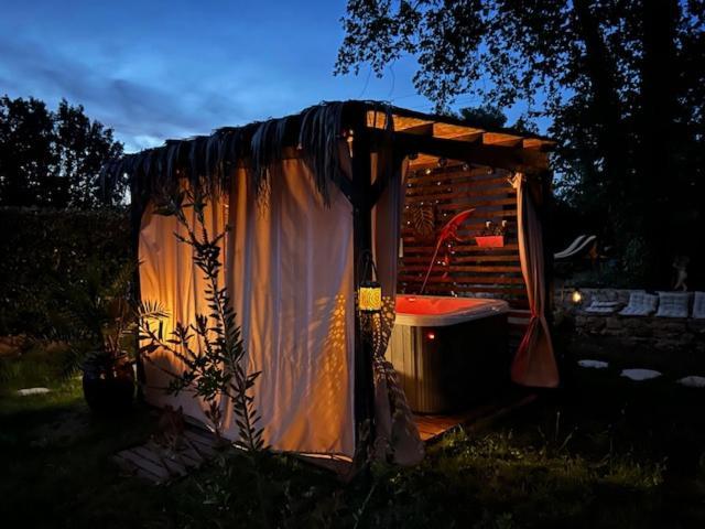 La Brindille Petit Mas Provencal Meuble De Tourisme 3 Etoiles 2-3 Personnes 1 Piece 30 M2 Tout Confort Lisiere Foret Jardin Jacuzzi Piscine Saint-Paul-en-Forêt Екстериор снимка